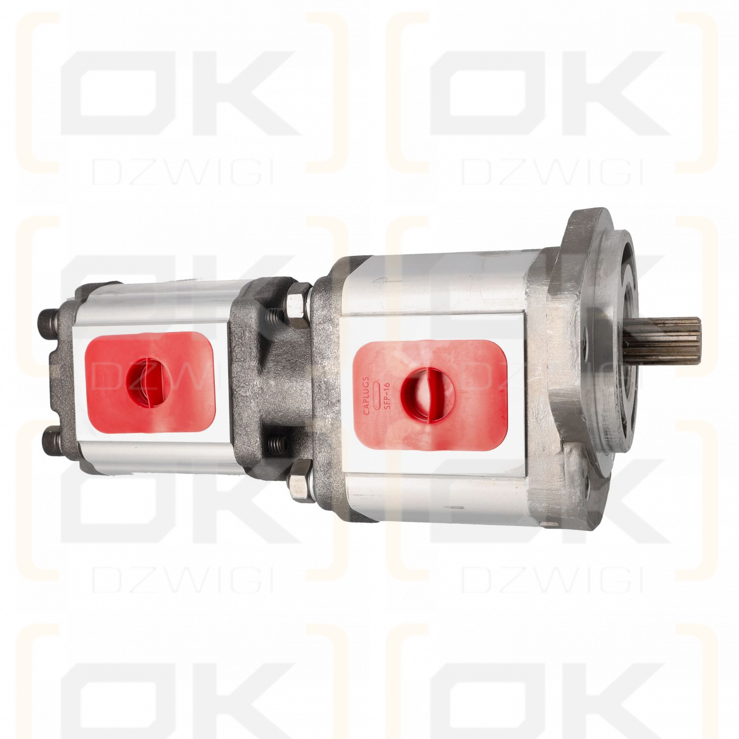 Pompa hydrauliczna zębata 2-sekcyjna Commercial Parker 3329120143
